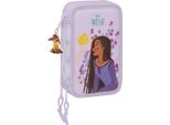 Plumier Triplo Desiderio Viola 12,5 X 19,5 X 5,5 Cm (36 Piezas)