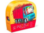 Crocodile Creek Mini Puzzle Da 12 Pezzi/Go Big Dog