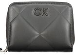 Portafoglio Donna Ck Calvin Klein Piccolo Articolo K60K611783 Cm 13 X 10 X 3 (Circa), Beh Pvh Black, Unica - One Size, Poliestere 51%,Poliuretano 49%
