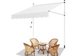 Hengda Tenda Da Sole A Morsetto Tenda Da Sole Senza Foratura Tenda Da Sole Per Balcone Regolabile In Altezza Tenda Da Sole Per Balcone 300 Cm Crema