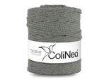 Cordone Di Cotone Intrecciato 5Mm 200M Grigio Scuro Colinea Intrecciato Con Anima In Cotone