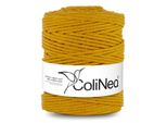 Cordone Di Cotone Intrecciato 5Mm 200M Senape Colinea Intrecciato Con Anima In Cotone