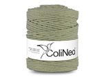 Cordone Di Cotone Intrecciato 5Mm 200M Verde Oliva Colinea Intrecciato Con Anima In Cotone