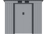 Casetta Da Giardino Prescot A - 201X121X176 Cm, / 2,43 M² - Grigio Chiaro