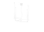 Lampadario A Sospensione A Led Cross 6593 B Ct Perenz