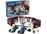 Lego City 60444 F1 Garage & Mercedes-Amg & Alpine Fahrzeuge (60444)