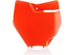 Tabella Portanumero Anteriore Acerbis Arancio Per Ktm