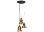 Vidaxl Lampada A Sospensione 25 W Ottone Antico 30X30X100 Cm E27