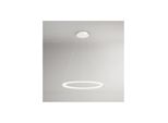 Lampadario A Sospensione Edge A Led 86W Bianco Opaco Perenz