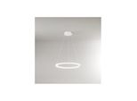 Lampadario A Sospensione Edge A Led 66W Bianco Opaco Perenz
