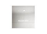 Lampadario Doppio A Sospensione Edge A Led 99W Bianco Opaco Perenz