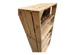 Holzkisten Vintage 3Er Set 50 X 40 X 30Cm Ablage Lang