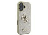 Guess Guhcp16Shg4Sgd Iphone 16 6.1 ZłOty/Oro Custodia Rigida Fissa Glitter Big 4G