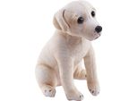 Cane Labrador Di Peluche Con Suono - 18 Cm