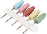 Set Di 5 Punte Professionali E Portatili In Silicone Per La Rimozione Delle Cuticole, Ideali Per Chi è Alle Prime Armi Con Il Nail Design