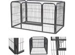 Box Per Cuccioli 124X80X70Cm Recinto Per Animali Recinto Per Cani Recinto Per Gatti
