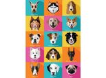Yazz Puzzle I Cani - 1000 Teile Hunde-Puzzle Multicolore