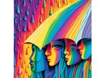 Yazz Puzzle Rain-Bow - Puzzle Colorato 1023 Pezzi