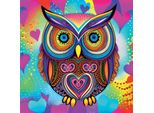 Yazz Puzzle Carino Gufo - 1023 Pezzi Legespiel Multicolore
