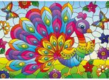 Yazz Puzzle Peacock - Puzzle Colorato Da 1000 Pezzi