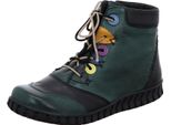 Gemelli Donna Stivale Stringato Verde Taglia 37