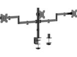Aisens DT27TSR-281, Morsetto/Vite, 30 Kg, 33 Cm (13"), 68,6 Cm (27""), 100 X 100 Mm, Nero"
