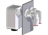 Hutterer & Lechner HL4000.2 Set Completo Doppio Attacco Per Elettrodomestici Up Sifone HL4000.0