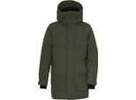 Didriksons Drew 8 - Parka Da Uomo, Taglia: L, Colore: Verde Scuro