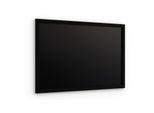 Lavagna Nera Da Gesso 60X40 Cm Con Cornice Nero In Legno Eco