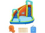 Bestway® H2OGO!® Mega Parco Acquatico Scivolo Turbo Con Ventilatore Continuo 365 X 320 X 270 Cm