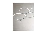 Lampadario A Sospensione A Led Pois-Silver