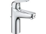 Grohe Euroeco Mitigeur Monocommandé Pour Lavabo, M-Size, Saillie 116Mm, Vidage à Tirette Plastique, 24265001, 24265001