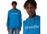 Wrangler Herren, Felpa Graphic Hoodie, Xxl, Blau, Kapuzenpullover, , Felpa Con Cappuccio
