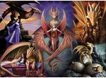 Puzzle Bluebird Anne Stokes - La Compagnia Del Drago - Puzzle Fantasy Da 1000 Pezzi