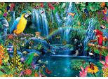 Puzzle Di Bluebird Parrot Tropics - 1000 Pezzi Colorati