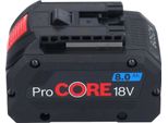 Bosch Starter Set 1X Procore 18 V 8,0 Ah Batteria Professionale Agli Ioni Di Litio ( 1600A016GK ) + Caricabatterie Gal 18V-160 Professional ( 1600A02T5G )