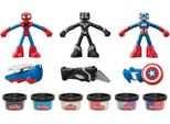 Hasbro Marvel Knetset Play-Doh, Set Da Gioco Con Figure Di Supereroi