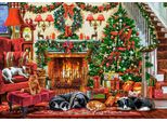 Castorland Puzzle Accogliente Camino - 500 Teile Puzzle Spaß