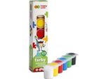 Tempera Per Poster, 6 Colori X 25 Ml, Happy Color