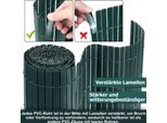 Tolletour Pvc Schermo Privacy Stuoia Privacy Recinzione Schermo Privacy Per Recinzione Balcone Verde 1,2 X 4M