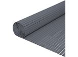 Aopunly Pvc Privacy Schermo Stuoia Privacy Recinzione Schermo Privacy Per Recinzione Balcone Frangivento Grigio 160X700Cm