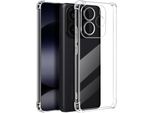 Mayaxess, Custodia Antiurto Per Xiaomi Redmi Note 14 5G Con Angoli Rinforzati, Trasparente