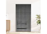 Vidaxl Tenda Porta Insetti Grigio Scuro 120X220 Cm Bambù