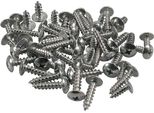 Kit Viti Carena 50 Pezzi Motoforce Acciaio Inox