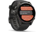 Garmin Fenix 8 Multisportuhr, 43 Mm, Amoled, Sapphire, Nero/Grigio
