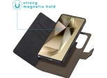 Imoshion Custodia Protettiva Samsung Galaxy S25 Ultra Custodia A Libro Custodia Per Cellulare Per Samsung Galaxy S25 Ultra - Nero
