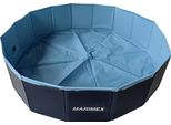 Piscina Pieghevole Per Cani Ø 160 Cm Blu