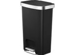 Eko - Hana 1 Bidone A Pedale 2X25 Litri - Plastica - Nero