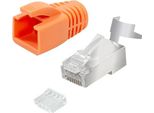 Logilink MP0078 Logilink Cat.6A RJ45 Modularstecker FüR Cat.6A & Cat.7 10Er