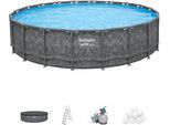 Bestway Set Da Piscina (Tubolare) - Apx 365™ - 610 X 132 Cm - Rotondo